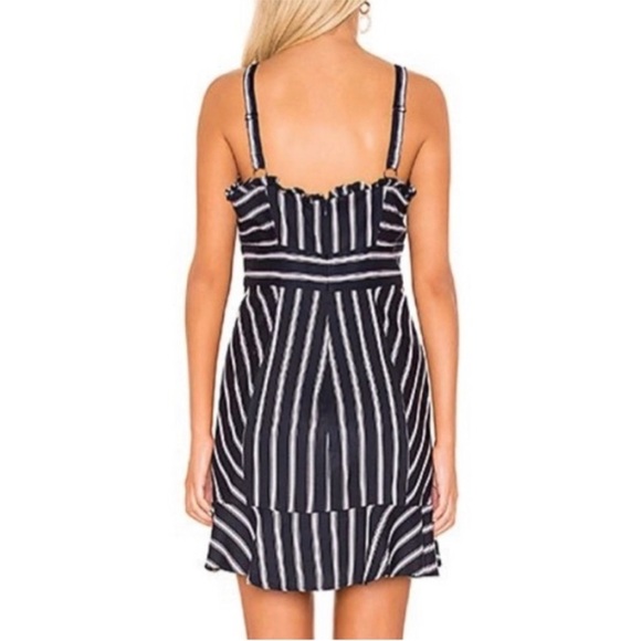 Parker • Navy Striped Mini Dress - Picture 7 of 7